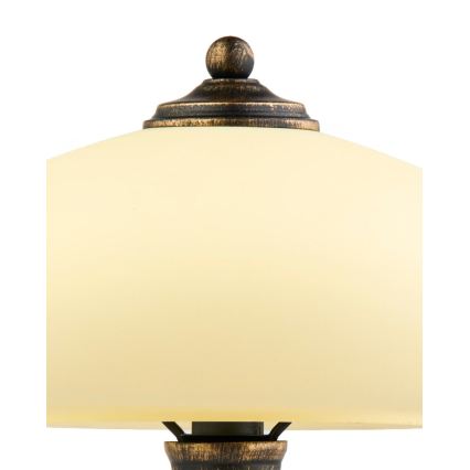Brilagi - Tischlampe MOLLERO 1xE14/11W/230V Bronze/Patina