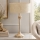 Brilagi - Tischlampe SAPHIRE 1xE27/15W/230V creme/gold/patina