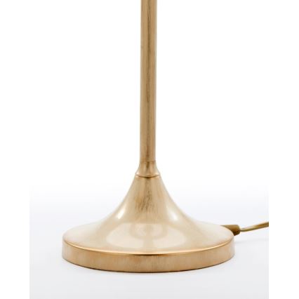 Brilagi - Tischlampe SAPHIRE 1xE27/15W/230V creme/gold/patina