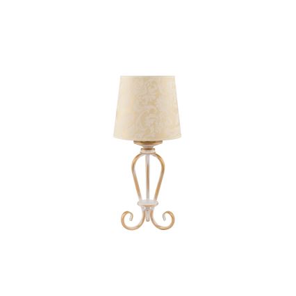 Brilagi - Tischlampe SONIA 1xE27/15W/230V cremefarben/Patina