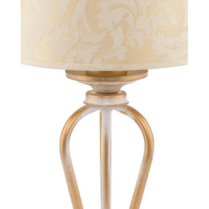 Brilagi - Tischlampe SONIA 1xE27/15W/230V cremefarben/Patina