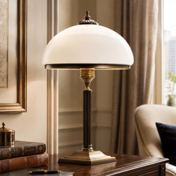 Brilagi - Tischlampe TAURUS 2xE14/11W/230V bronze