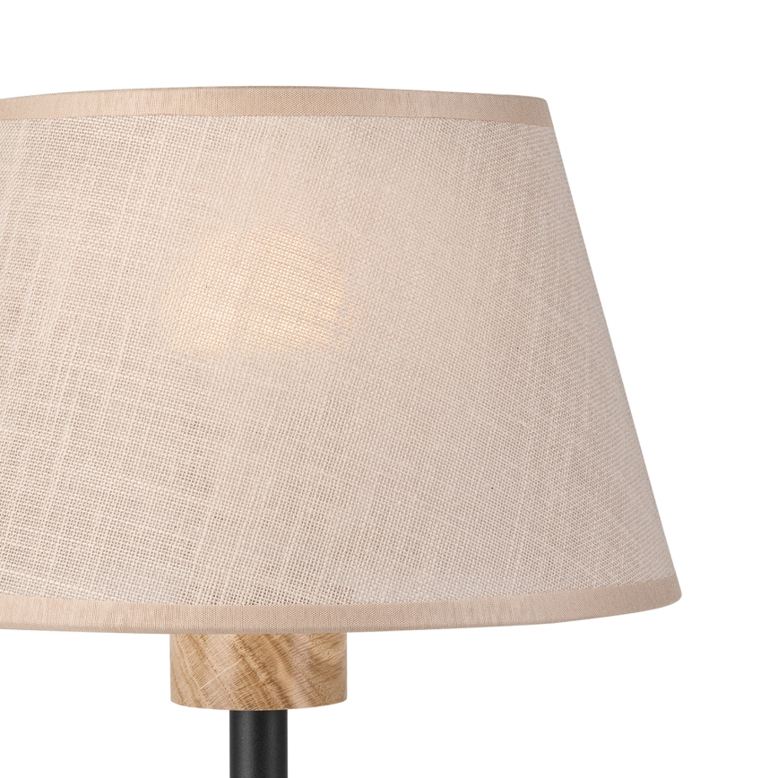 Brilagi - Tischleuchte ANTHONY 1xE27/60W/230V Eiche/beige