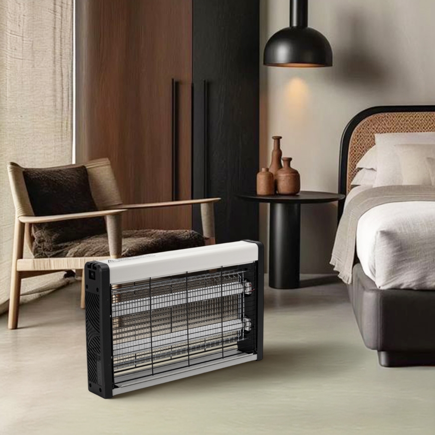 Brilagi - Trappola elettrica per insetti 2xUV/15W/230V 80 m2