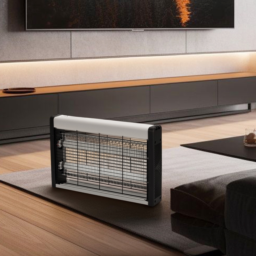 Brilagi - Trappola elettrica per insetti 2xUV/15W/230V 80 m2