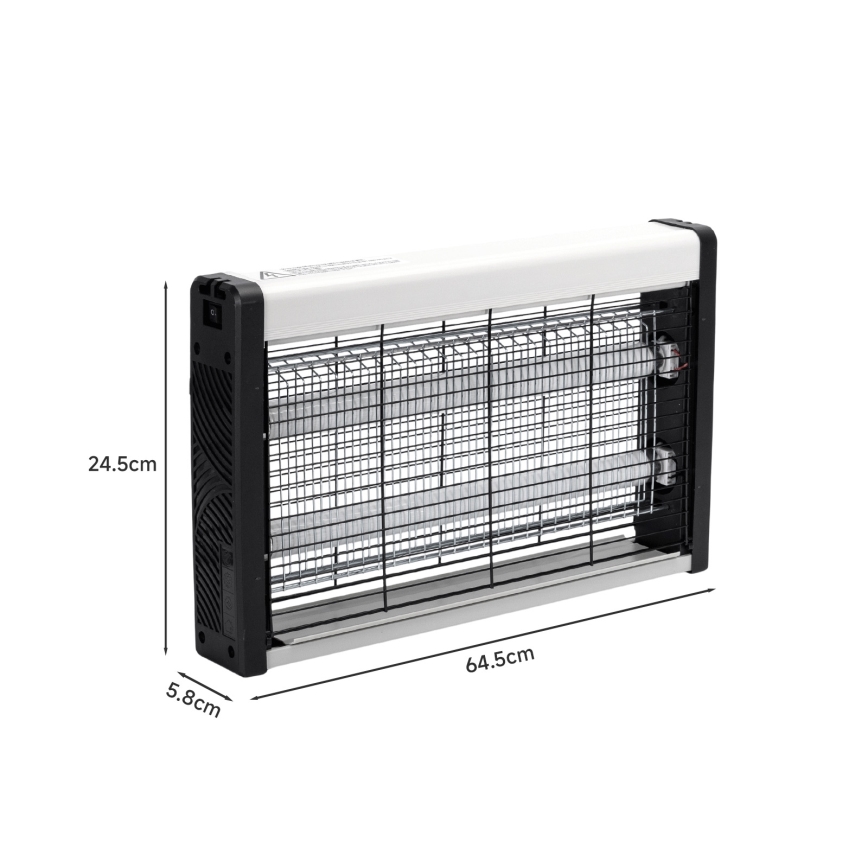 Brilagi - Trappola elettrica per insetti 2xUV/20W/230V 100 m2