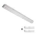 Brilagi - Tube fluorescent industriel LED OPTIMA T8 2xG13/18W/230V 4000K IP65 128 cm