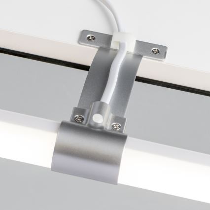 Brilagi - Éclairage LED 2 en 1 pour miroir de salle de bains TUBEO LED/8W/230V 60 cm IP44 argenté