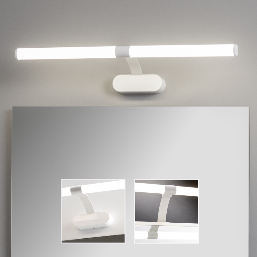 Brilagi - TUBEO Lampada LED 2 in 1 per specchio da bagno, 8 W, 230 V, 60 cm, IP44, bianco