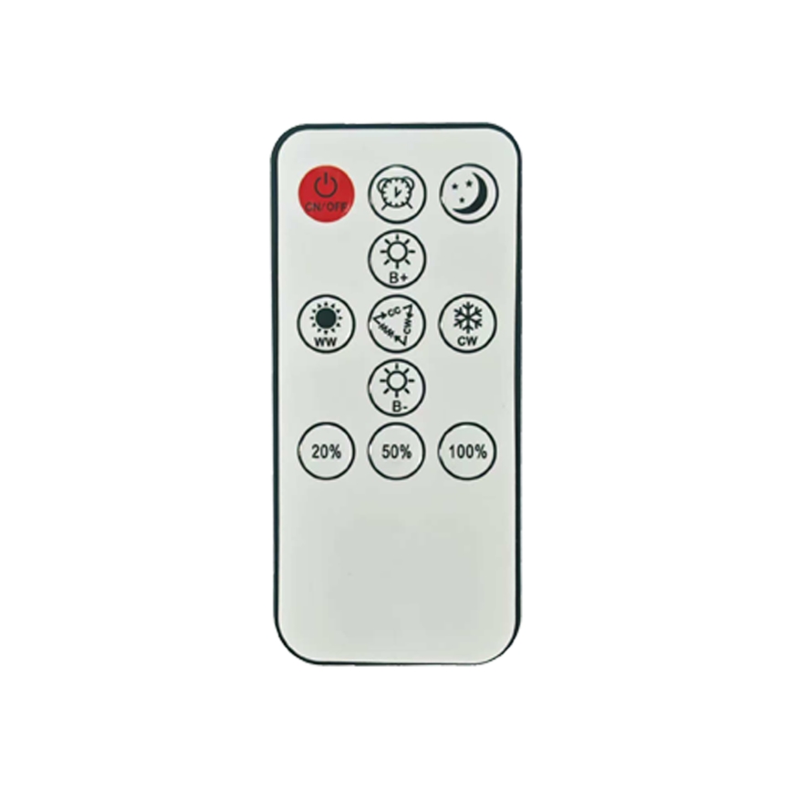 Brilagi - LED-dimmbare Deckenleuchte ULTRA SLIM LED/18W/230V 2700–6500K 30x30 cm Weiß + Fernbedienung