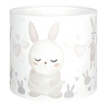 Brilagi - Universeller Lampenschirm BOBO E27, Ø 15 cm, weiß/Hasenmotiv