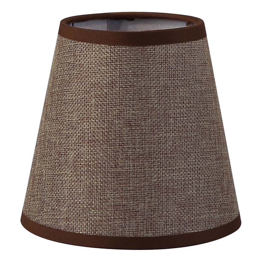 Brilagi - Universeller Lampenschirm NUBILA E27 13x9 cm braun