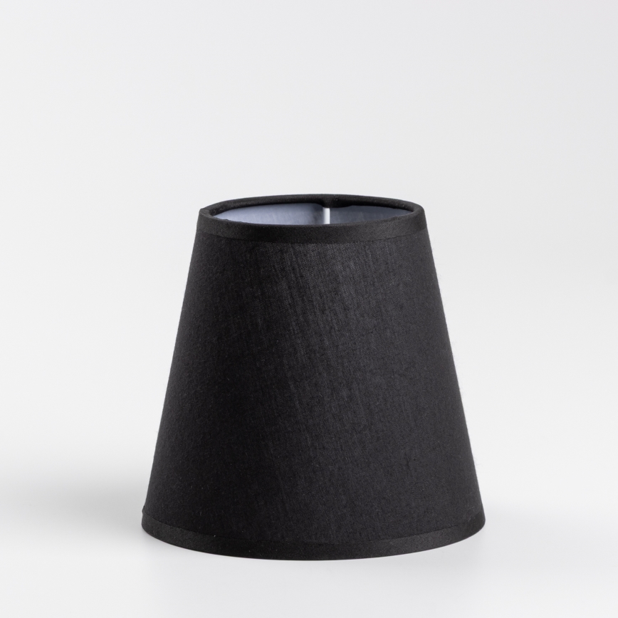 Brilagi - Universeller Lampenschirm NUBILA E27 13x9 cm schwarz
