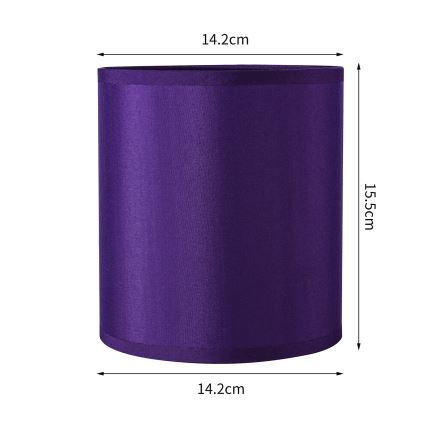 Brilagi - Universeller Lampenschirm NUBILA E27 15,5x14 cm lila
