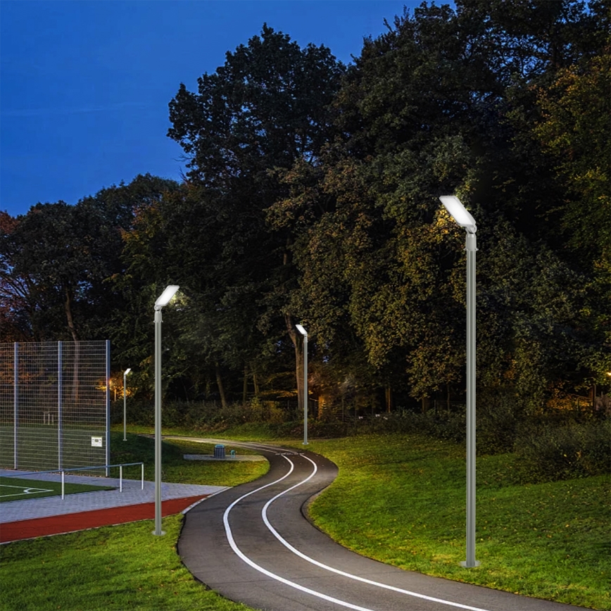 Brilagi - LED-Straßenleuchte für den Außenbereich mit Gelenk URBANLIGHT LED/50W/230V grau IP65