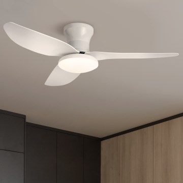 Brilagi - Ventilateur de plafond à intensité variable LED/30W/230V 3000-6500K blanc + Télécommande