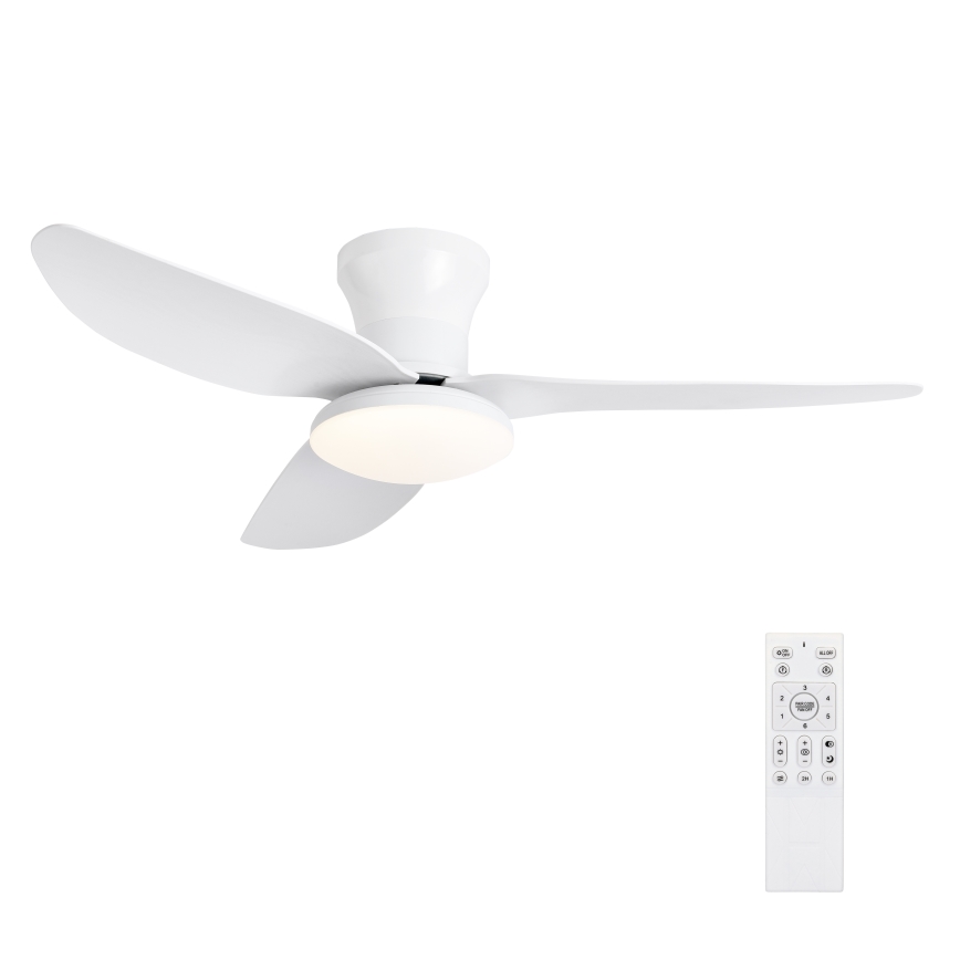 Brilagi - Ventilateur de plafond à intensité variable LED/30W/230V 3000-6500K blanc + Télécommande