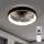 Brilagi - Ventilateur de plafond LED à intensité variable LED/34W/230V diam. 50 cm noir + télécommande