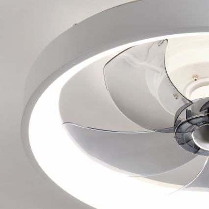 Brilagi - Ventilateur de plafond LED à intensité variable LED/34W/230V 3000-6500K Ø 50 cm blanc + télécommande