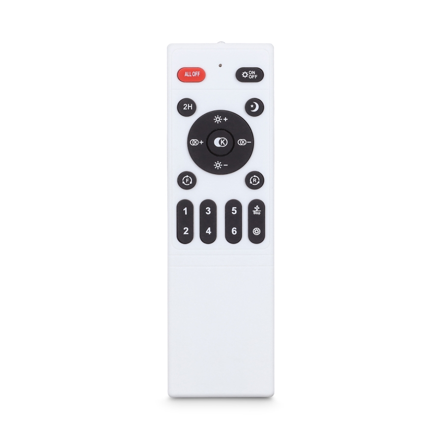 Brilagi - Ventilateur de plafond LED à intensité variable LED/34W/230V 3000-6500K Ø 50 cm blanc + télécommande