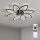 Brilagi - Ventilateur de plafond LED dimmable LED/43W/230V 3000-6500K Ø 90 cm noir + télécommande