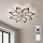 Brilagi - Ventilatore da soffitto dimmerabile a LED/44W/230V 3000-6500K Ø 90 cm nero + telecomando