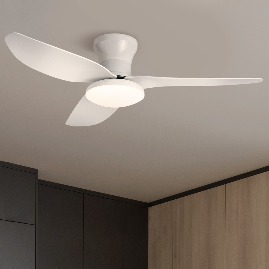 Brilagi - Ventilatore da soffitto dimmerabile a LED LED/30W/230V 3000-6500K bianco + telecomando