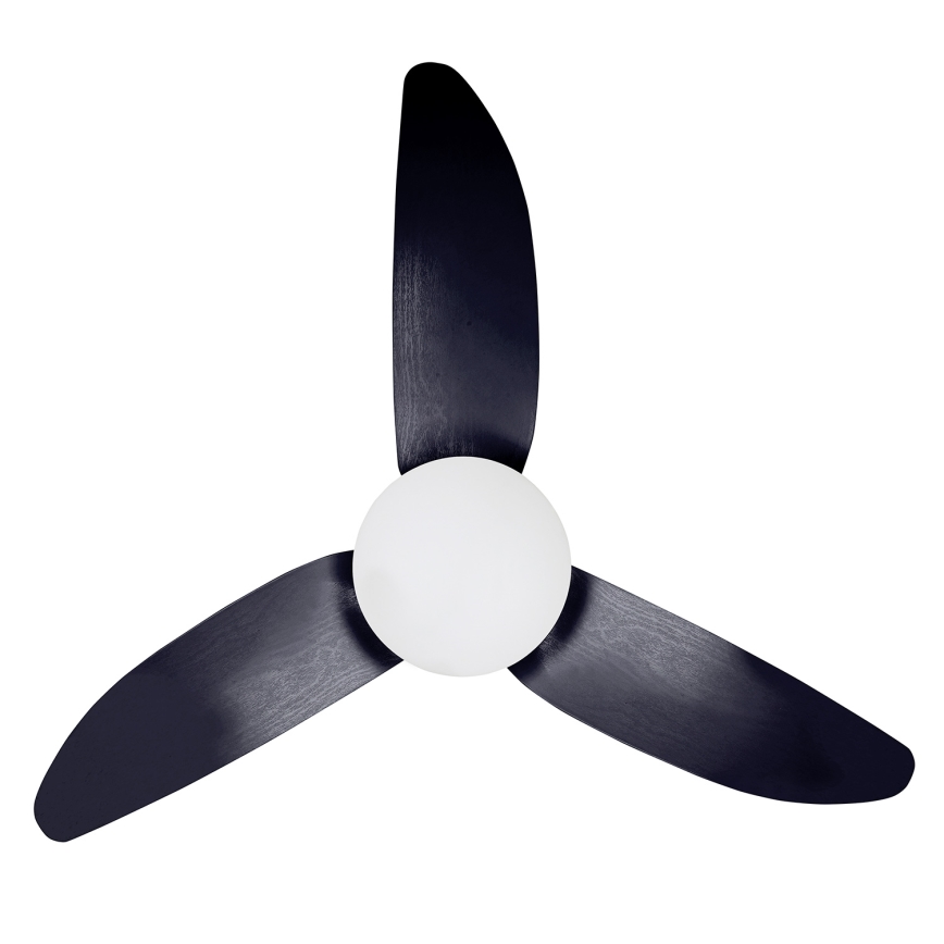 Brilagi - Ventilatore da soffitto dimmerabile a LED LED/30W/230V 3000-6500K nero + telecomando