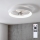 Brilagi - Ventilatore da soffitto dimmerabile LED/34W/230V diam. 50 cm bianco + telecomando