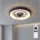 Brilagi - Ventilatore da soffitto LED dimmerabile, 34W/230V, 3000-6500K, diam. 46 cm, marrone + telecomando