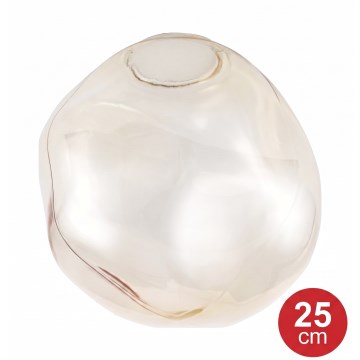 Brilagi - Verre de rechange pour lustre, applique et plafonnier VULCANO E27 Ø 25 cm, beige fumé