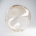 BRILAGI - Verre de rechange pour lustre, applique murale et plafonnier VULCANO E27 Ø 35 cm beige fumé