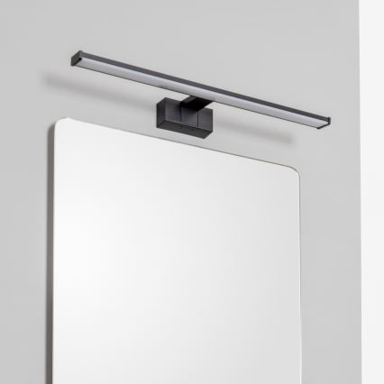 Brilagi - VESTRA Specchio da bagno con luce LED 3 in 1, 12 W, 230 V, 60 cm, IP44, nero