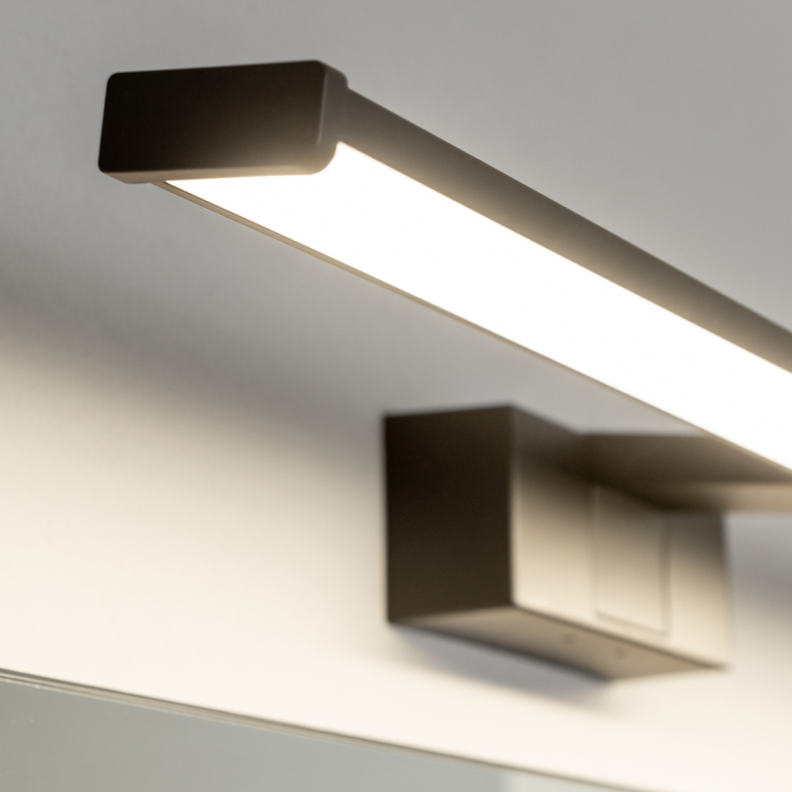 Brilagi - VESTRA Specchio da bagno con luce LED 3 in 1, 12 W, 230 V, 60 cm, IP44, nero