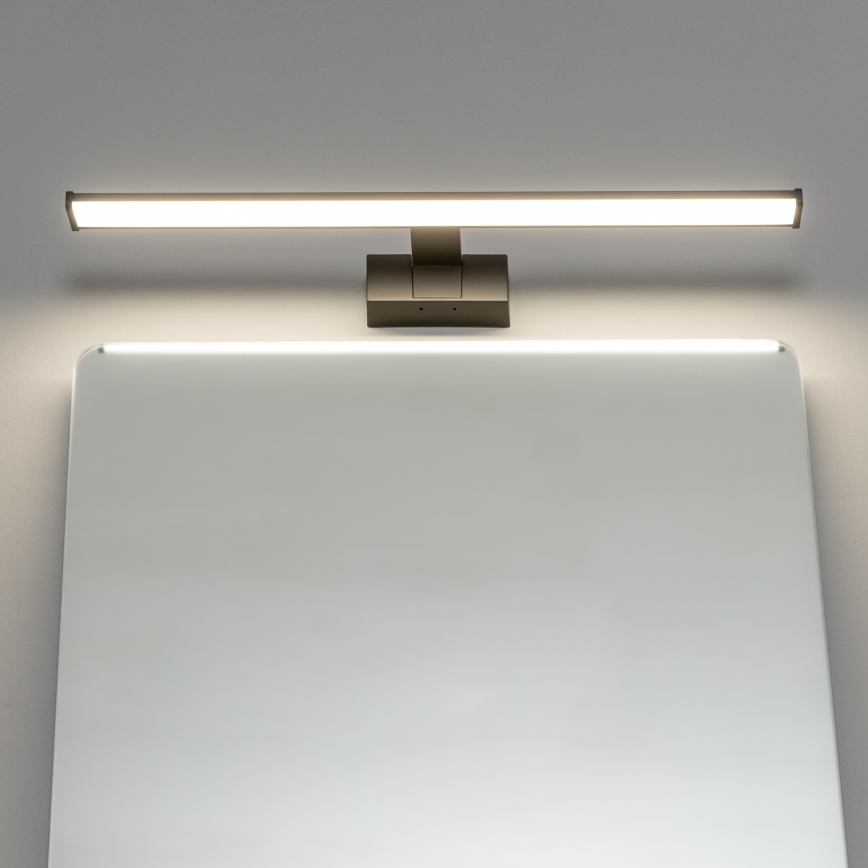 Brilagi - VESTRA Specchio da bagno con luce LED 3 in 1, 12 W, 230 V, 60 cm, IP44, nero