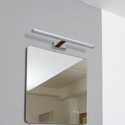 Brilagi - VESTRA Specchio da bagno con luce LED 3 in 1 LED/12W/230V 60 cm IP44 Cromo lucido