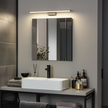 Brilagi - LED-Badspiegelleuchte 3-in-1 VESTRA LED/12W/230V 60 cm IP44 schwarz