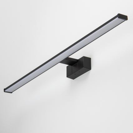 Brilagi - VESTRA Lampada a LED 3 in 1 per specchio da bagno, 15 W, 230 V, 80 cm, IP44, nera