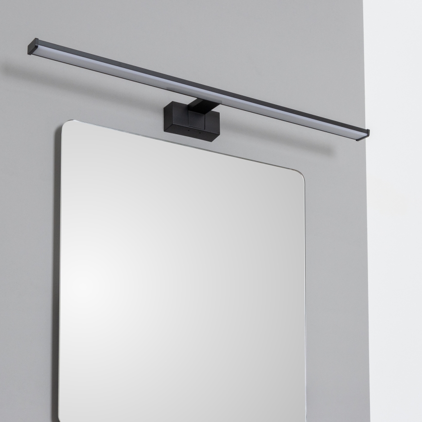Brilagi - VESTRA Lampada a LED 3 in 1 per specchio da bagno, 15 W, 230 V, 80 cm, IP44, nera