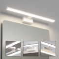 Brilagi - VESTRA Specchio da bagno con luce LED 3 in 1 LED/12W/230V 60 cm IP44 Bianco