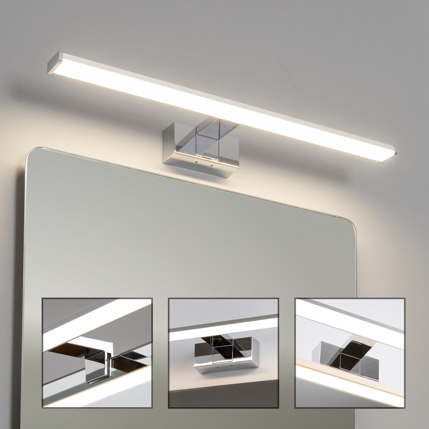 Brilagi - VESTRA Specchio da bagno con luce LED 3 in 1 LED/12W/230V 60 cm IP44 Cromo lucido