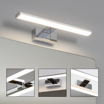 Brilagi - VESTRA Specchio da bagno con luce LED 3 in 1 LED/8W/230V, 40 cm, IP44, cromo lucido