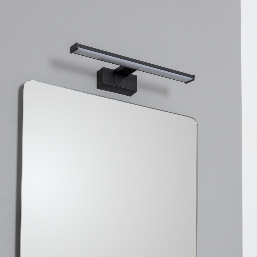 Brilagi - Specchio da bagno con luce LED 3 in 1 VESTRA, 8 W/230 V, 40 cm, IP44, nero