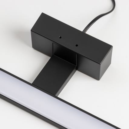 Brilagi - Specchio da bagno con luce LED 3 in 1 VESTRA, 8 W/230 V, 40 cm, IP44, nero