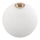 Brilagi - Vetro di ricambio per lampadario, applique e lampada MISTEL, MILLA diametro 15 cm bianco