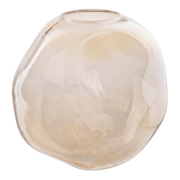 Brilagi - Vetro di ricambio per lampadario, applique e plafoniera VULCANO G9, Ø 35 cm beige fumé