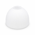 BRILAGI - Vetro di ricambio per lampadario e applique ANTICO MODERN E27 Ø 14,5 cm bianco