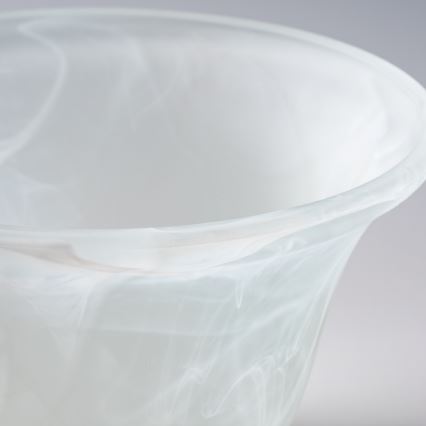 BRILAGI - Vetro di ricambio per lampadario e applique CLASSIC E14, Ø 11 cm, bianco