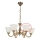 Brilagi - Vetro di ricambio per lampadario e applique CLASSIC E14 Ø cm, bianco
