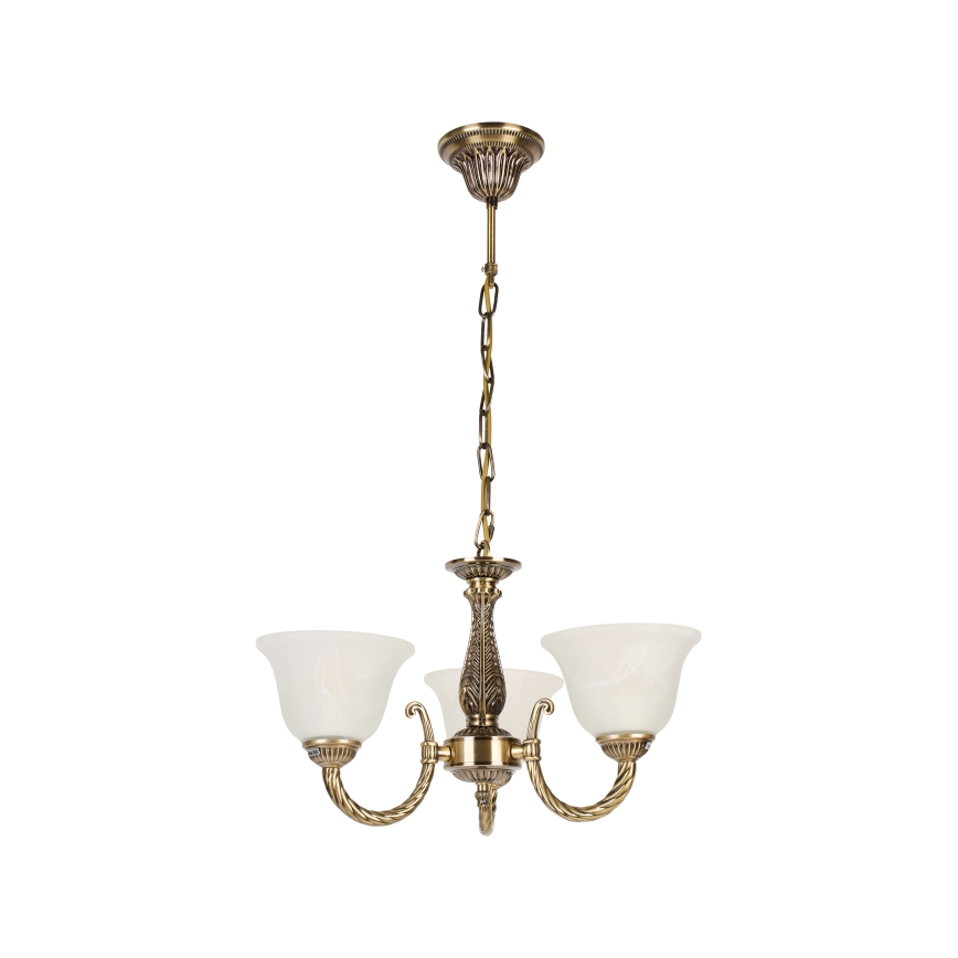 Brilagi - Vetro di ricambio per lampadario e applique CLASSIC E14 Ø cm, bianco